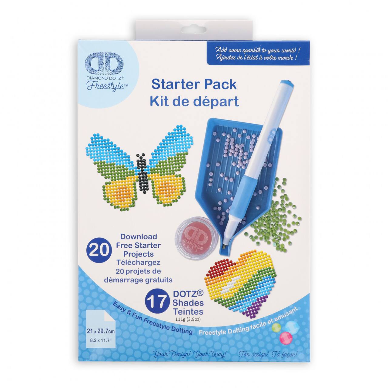 Diamond Dotz® Designer Starter Diamond Painting Kit